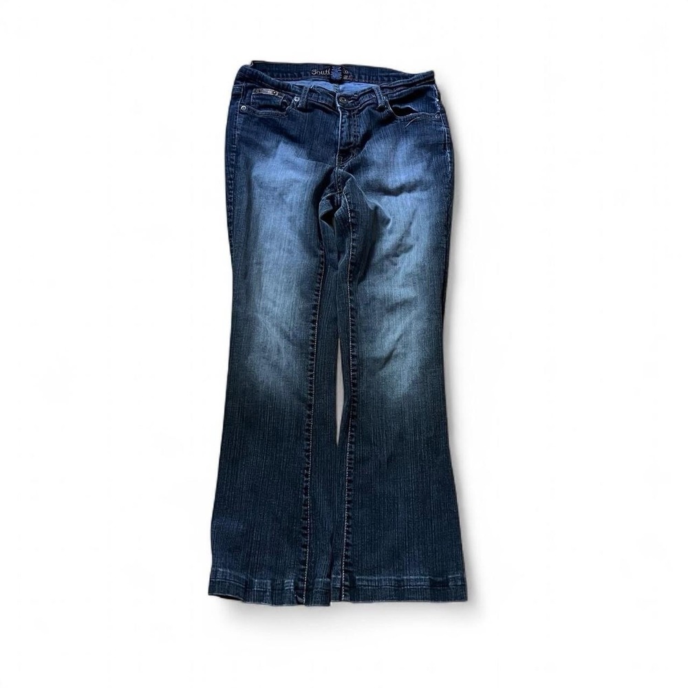 Southpole Bootcut Denim Jeans Women's Size 9 Washed Y2K Skate Goth Emo Western